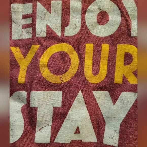 Disney Parks Twilight Zone Tower of Terror 'Enjoy Your Stay' T-Shirt Small - Picture 3 of 6